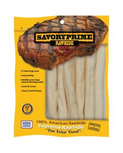 Savory Prime Natural Stick 9 In. to 10 In. Rawhide Chew