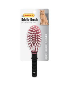 Westminster Pet Ruffin' it Plastic Bristle Cat Grooming Brush