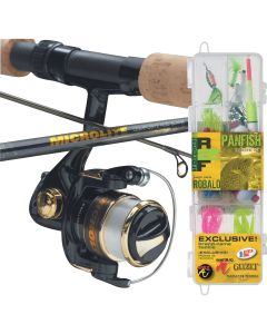 Ready 2 Fish Just Add Bait 5 Ft. 6 In. Telescopic Fiberglass Fishing Rod & Spinning Reel Combo