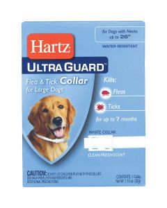 Hartz UltraGuard Water Resistant Flea & Tick Collar For Large Dogs