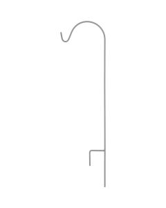 UrbanGarden 45 In. Slate Square Steel Shepherd Hook