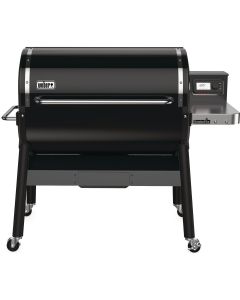 Weber SmokeFire EX6 Black 1008 Sq. In. Wood Pellet Grill