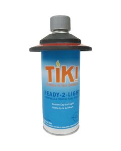 Tiki Ready-2-light 12 Oz. Metal Fuel Canister with Torch Fuel