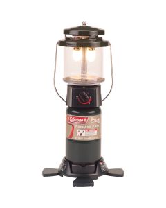 Coleman PerfectFlow 12 In. H x 8 In. Dia. Black Propane Lantern with Case