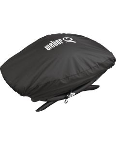 Weber Q 200/2000 21 In. Black Vinyl Grill Cover