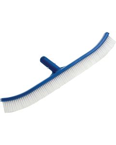 Jed Pool 18 In. L. Polypropylene Bristles Plastic Frame Curved Wall Brush