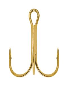 SouthBend Size 14 Gold Treble Fishing Hooks (25-Pack)