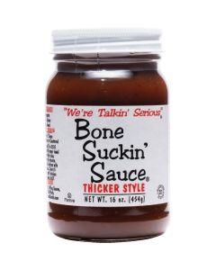 Bone Suckin' 16 Oz. Honey & Molasses Thicker Style Barbeque Sauce