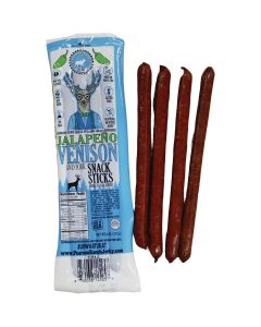 Pearson Ranch Jerky 4 Oz. Venison Jalapeno Multi-Pack Snack Stick