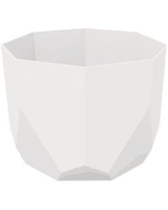 Bloem Tuxton 6 In. Plastic Casper White Planter