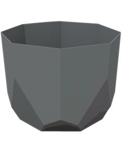 Bloem Tuxton 6 In. Plastic Charcoal Planter