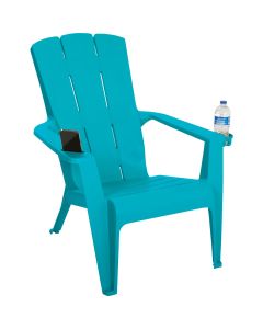 Gracious Living Intense Teal Deluxe Contour Adirondack Chair