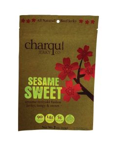 Charqui 2 Oz. Sesame Sweet Jerky