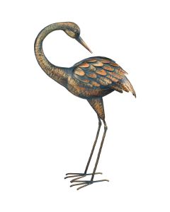 Regal Art & Gift 21.5 In. H. Preening Patina Crane