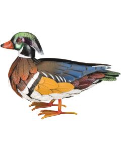 Regal Art & Gift 15 In. H. Metal Male Wood Duck Lawn Ornament