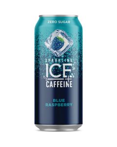 Talking Rain Sparkling Ice 16 Oz. Water + Caffeine, Blue Raspberry