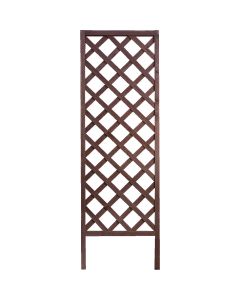 Panacea 72 In. H. Wood Lattice Framed Trellis