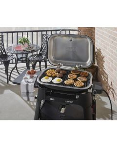 Weber Lumin 2000 18.3 In. W. x 13 In. L. Porcelain Enamel Cast Iron Grill Griddle