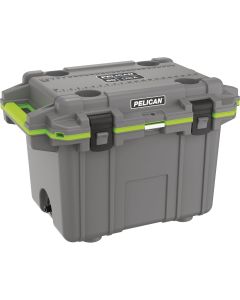 Pelican Elite 50-Qt. Cooler, Dark Gray & Green