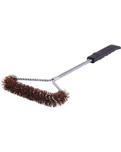 Broil King 18 In. Palmyra Bristles Metal Handle Grill Cleaning Brush