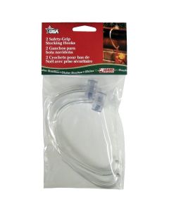 Adams 10 Lb. Capacity Safety-Grip Stocking Hook (2-Pack)