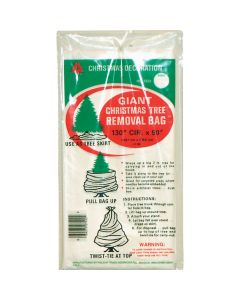 Holiday Trims 90 In. L. x 144 In. Dia. Christmas Tree Removal Bag