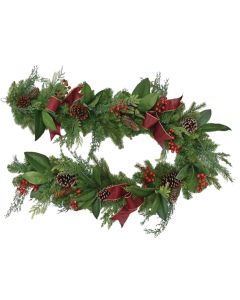 Juliette 6 Ft. Pine Garland