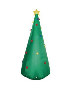 8 Ft. LED Kaleidoscope Christmas Tree Airblown Inflatable