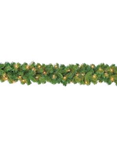 Highland Manor 9 Ft. Spruce Prelit Garland