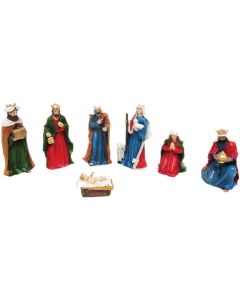 Polyresin Nativity Set (7-Piece)