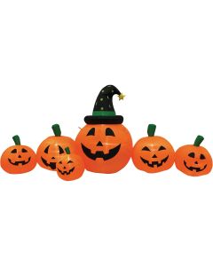 8 Ft. LED Pumpkin Patch Airblown Inflatable