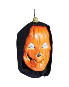 16 In. LED Lighted Jack-O-Lantern Halloween Door Greeter