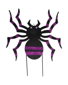 17.5 In. Metal Spider Halloween Yard Stake