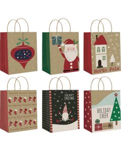 Paper Images Large Kraft Paper Assorted Gift Bag