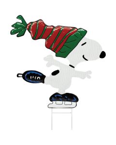 Peanuts 18 In. Mesh Metal Skating Snoopy