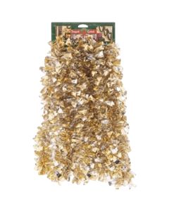 Youngcraft 10 Ft. Gold & Metallic Silver Tinsel Garland