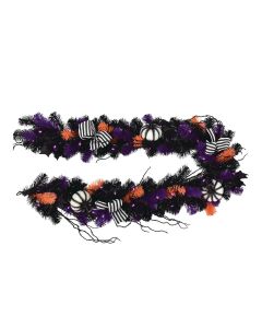 Tabitha Halloween 6 Ft. Prelit LED Pine Garland