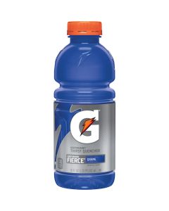 Gatorade 20 Oz. Fierce Grape Wide Mouth Thirst Quencher Drink (24-Pack)