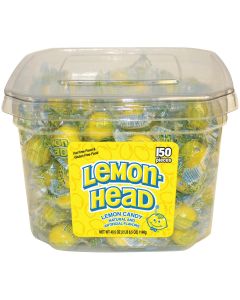 Lemon Head 0.3 Oz. Individually Wrapped Lemon Candy Display (150-Count)