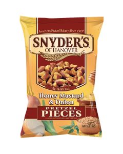 Snyder's of Hanover 3.5 Oz. Honey Mustard & Onion Pretzels