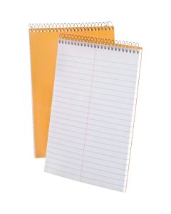 Ampad 6 In. W. x 9 In. H. 70-Sheet Tip-Spiral Bound Steno Notebook