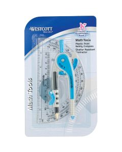 Westcott Compass & Protractor Set (2-Piece)