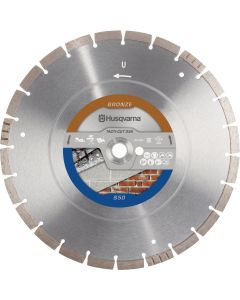 Husqvarna Tacti-Cut S50+ 16 In. Dia. x 0.125 In. Diamond Blade, 20mm