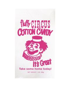 Gold Medal 12 In. x 18 In. Cotton Candy Poly Bags (1000/Case)