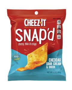 Cheez-it Snap'd 2.2 Oz. Cheddar Sour Cream & Onion Crackers