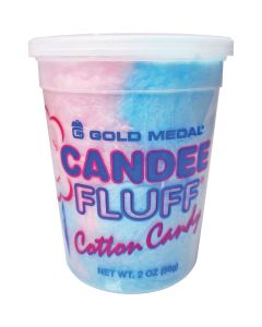 Gold Medal Candee Fluff Cotton Candy (12-Pack)