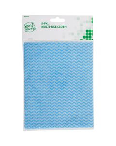 Smart Savers 12.6 In. x 15.75 In. Multi-Use Cleaning Cloth (5-Pack)