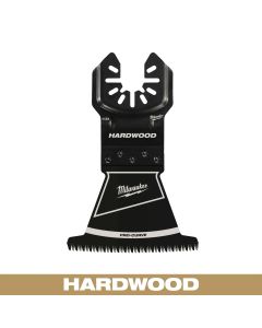 Image of MILWAUKEE® OPEN-LOK™ 2-1/2" HCS Japanese Tooth PRO-CURVE™ Hardwood Multi-Tool Blade