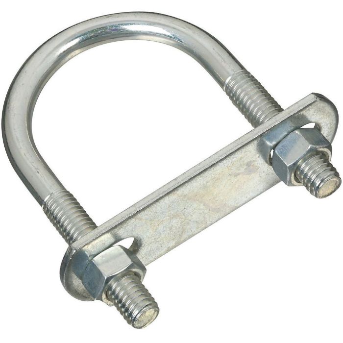 3-1/2" X 3/8" U Bolt Zinc