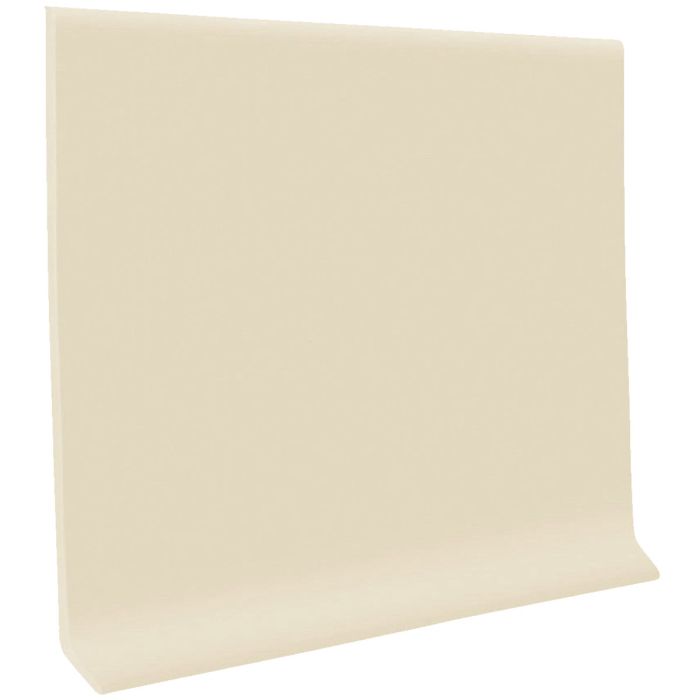 Roppe 4 In. x 20 Ft. Roll Almond Vinyl Self-Stick Wall Cove Base